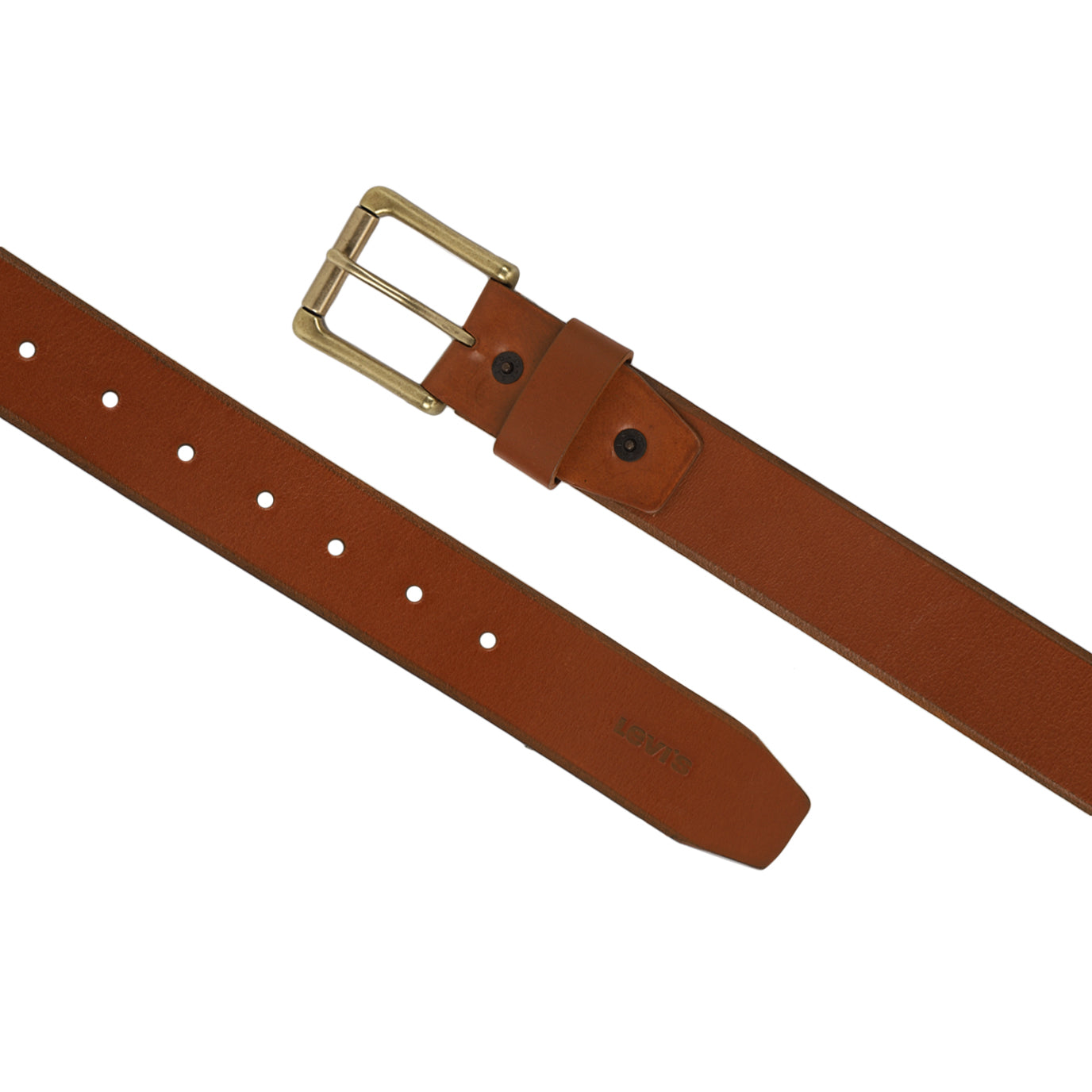 Men's Brown Solid Belt - 7fe0f7d0-364e-49a3-b04d-bbd4916e952e View