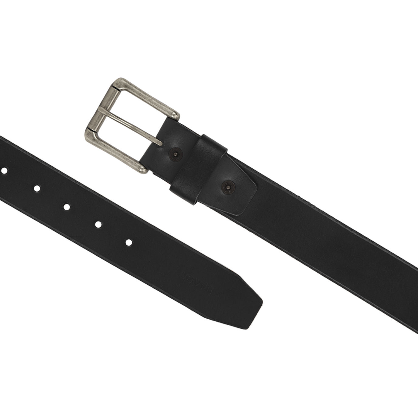 Men's Black Solid Belt - ea084adb-6e3f-4127-b36a-87d2dcd92060 View
