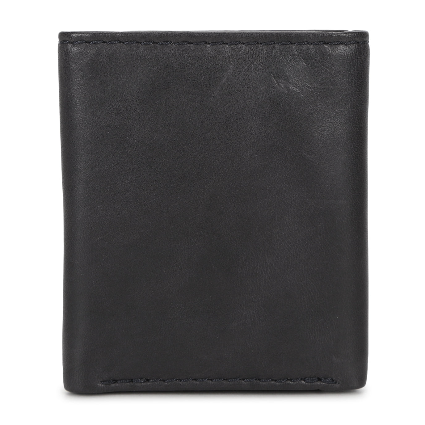 Men's Black Brand Logo Tri-Fold Wallet - 48fe8812-eb48-48df-8382-0d8ed17a3306 View