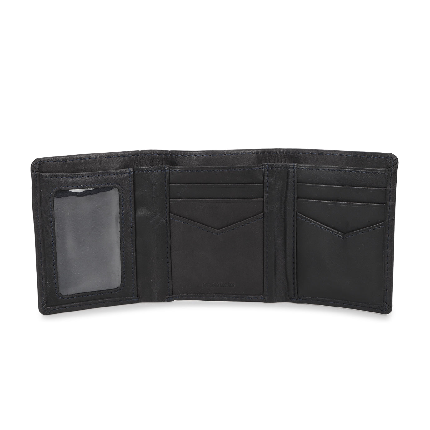 Men's Black Brand Logo Tri-Fold Wallet - d431f569-8b25-468b-8b01-04a5af039870 View