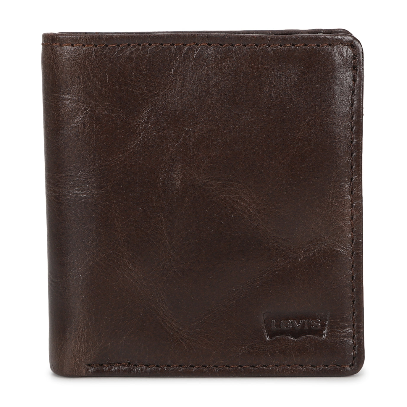 Men's Brown Brand Logo Bi-Fold Wallet - 60e6649c-14c6-4c8f-be3f-80289f89a30f View
