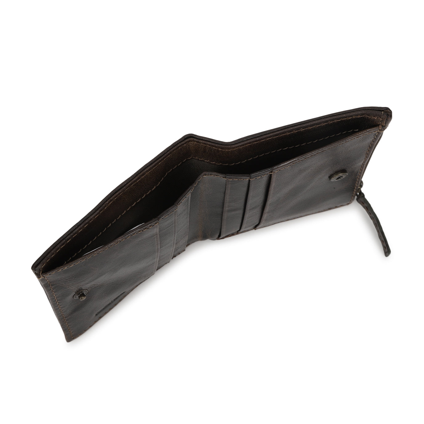Men's Green Brand Logo Bi-Fold Wallet - 1c61e486-d372-4de3-a277-e9375004a479 View