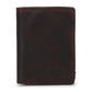 Men's Brown Brand Logo Mechanical Card Wallet - 053c4228-e608-4513-8e42-e31ebb2cc2d5 View