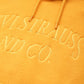 Men's Brand Logo Mustard Hooded Sweatshirt - 9574861b-1609-4cc0-b25f-f78877276c291731581243863-Mens-Brand-Logo-Mustard-Hooded-Sweatshirt-5401731581243390-2 View