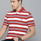 Men's Striped Polo T-shirt - 99f62af32f56d4290ea1cb424b7ee38e View
