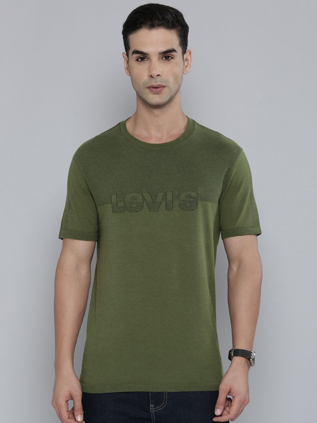 Men's Solid Crew Neck T-shirt - 9ae35af25b41ced6f695fcd5e809440a View