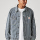 Men's Striped Blue Shacket - 9cb04b07f887fda013560e146b02b4ea View