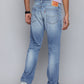 Men's 517 Indigo Bootcut Fit Mid Rise Jeans - 9f5451d2-c915-4f82-b93c-4f438491250d1729855086903-Levis-Men-517-Bootcut-Heavy-Fade-Stretchable-Jeans-216172985-3 View