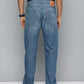 Men's 551 Blue Loose Fit Mid Rise Jeans - Back View