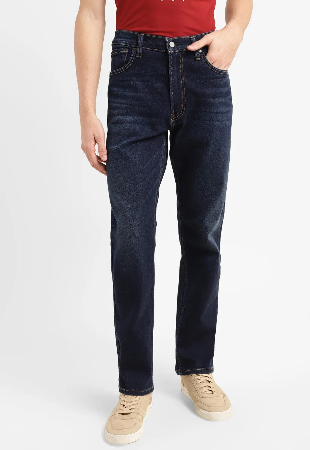 Men's 551 Blue Loose Fit Mid Rise Jeans - 82893092-66cd-4a30-80a0-f87d2ff56707 View