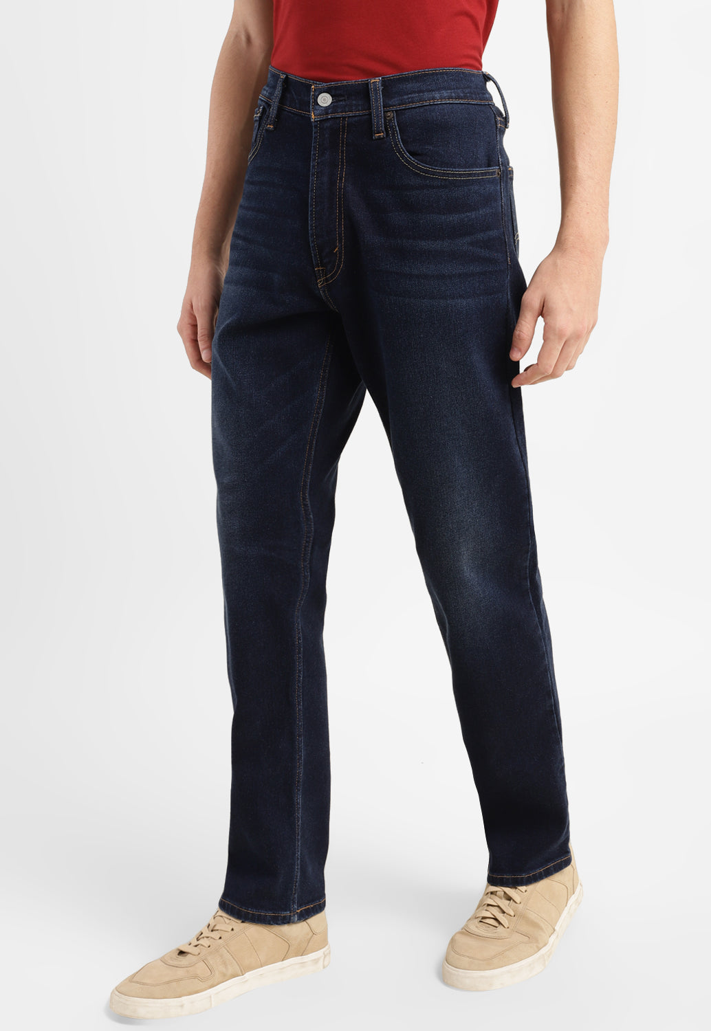 Men's 551 Blue Loose Fit Mid Rise Jeans - 9082e9d8-7f26-422a-affc-bd7d02e762ba View