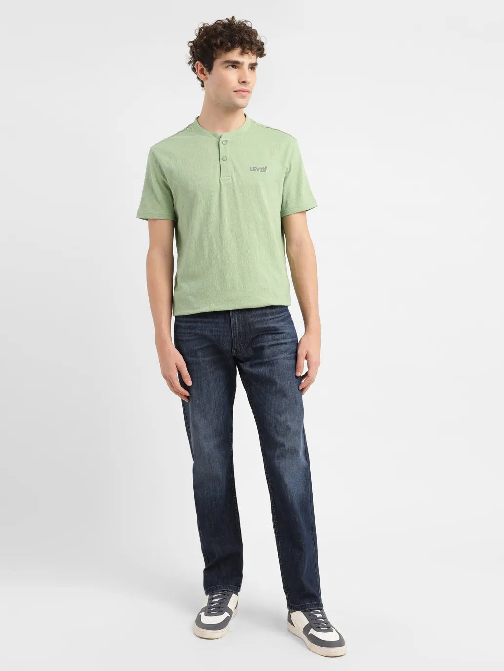 Men's 551 Blue Loose Fit Mid Rise Jeans - a1eb70e8-9e49-4d10-86ad-6dee63bc92df View