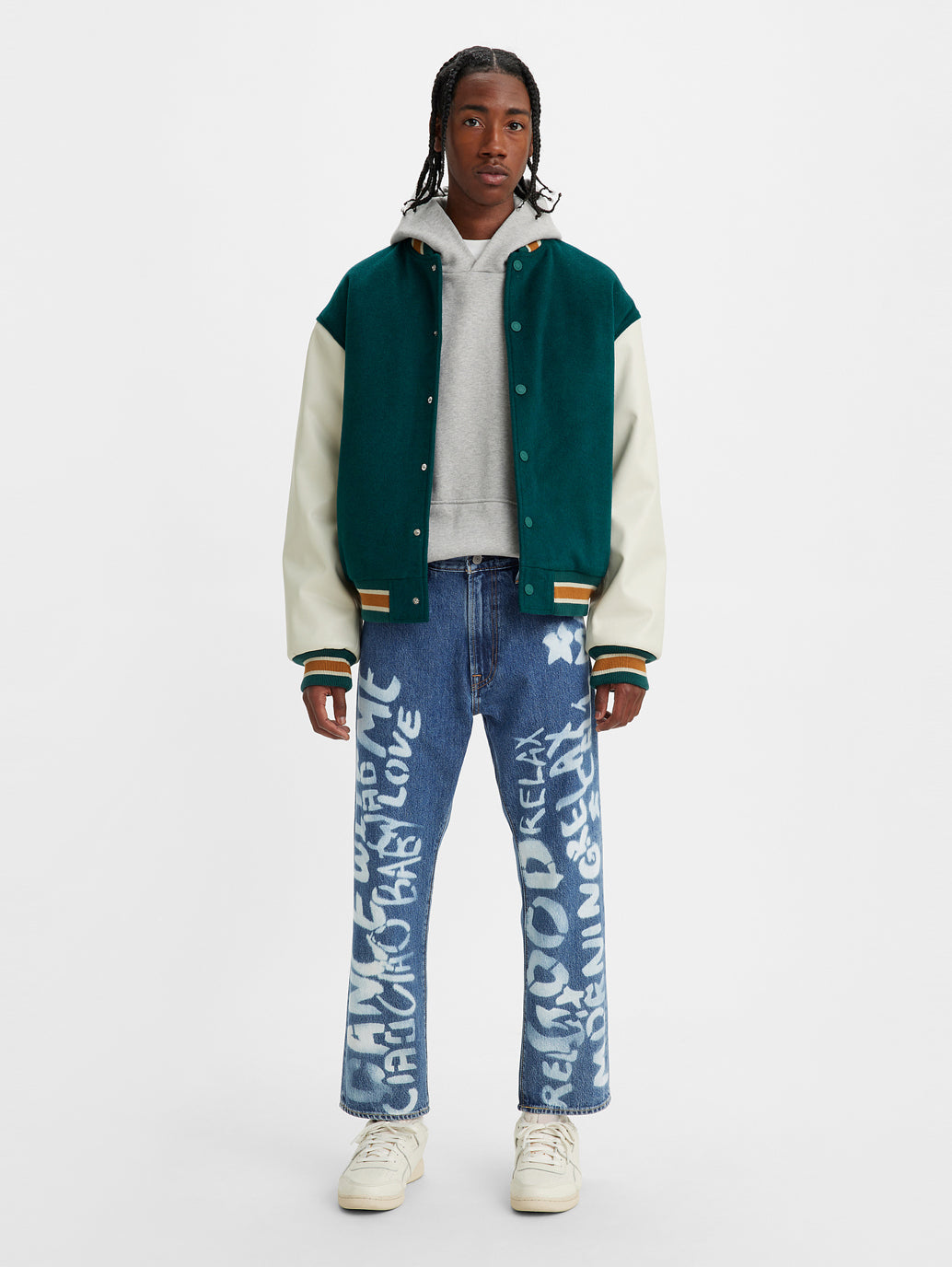 Men's 551 Blue Loose Fit Mid Rise Jeans - d5d1483a-0f8a-49ea-b91b-9a015814e12b View