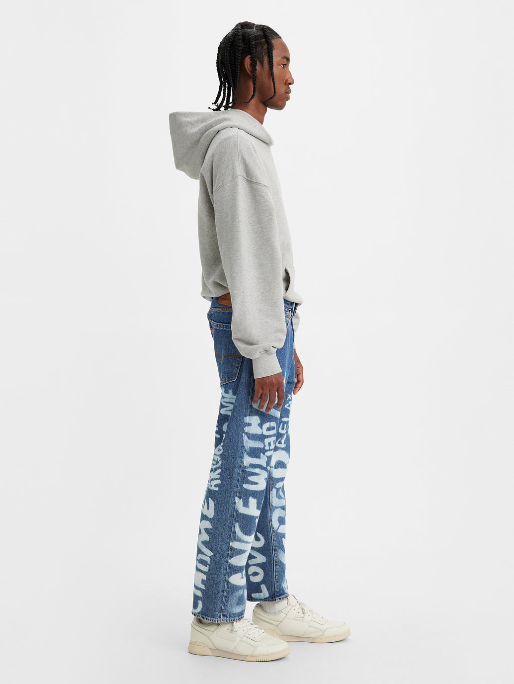 Men's 551 Blue Loose Fit Mid Rise Jeans - 079c502f-c68a-41ec-b56f-5253c070450e View