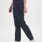 Women's Blue Loose Fit High Rise Jeans - 33de27a0-f160-40b3-9bc0-ba482a68a11b View