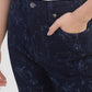 Women's Blue Loose Fit High Rise Jeans - c13fe943-c314-4c75-af99-ea0bb0a4c1d0 View