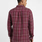 Men's Checkered Spread Collar Linen Shirt - 4246bce9-dadf-4bdf-ba08-5c759f1b813f View