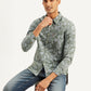 Men's Floral Print Slim Fit Shirt - Styleshot View
