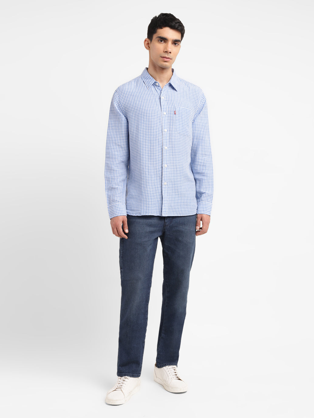 Men's Checkered Slim Fit Shirt - 202e38c8-1aee-499b-9f88-e0873662a2b7 View