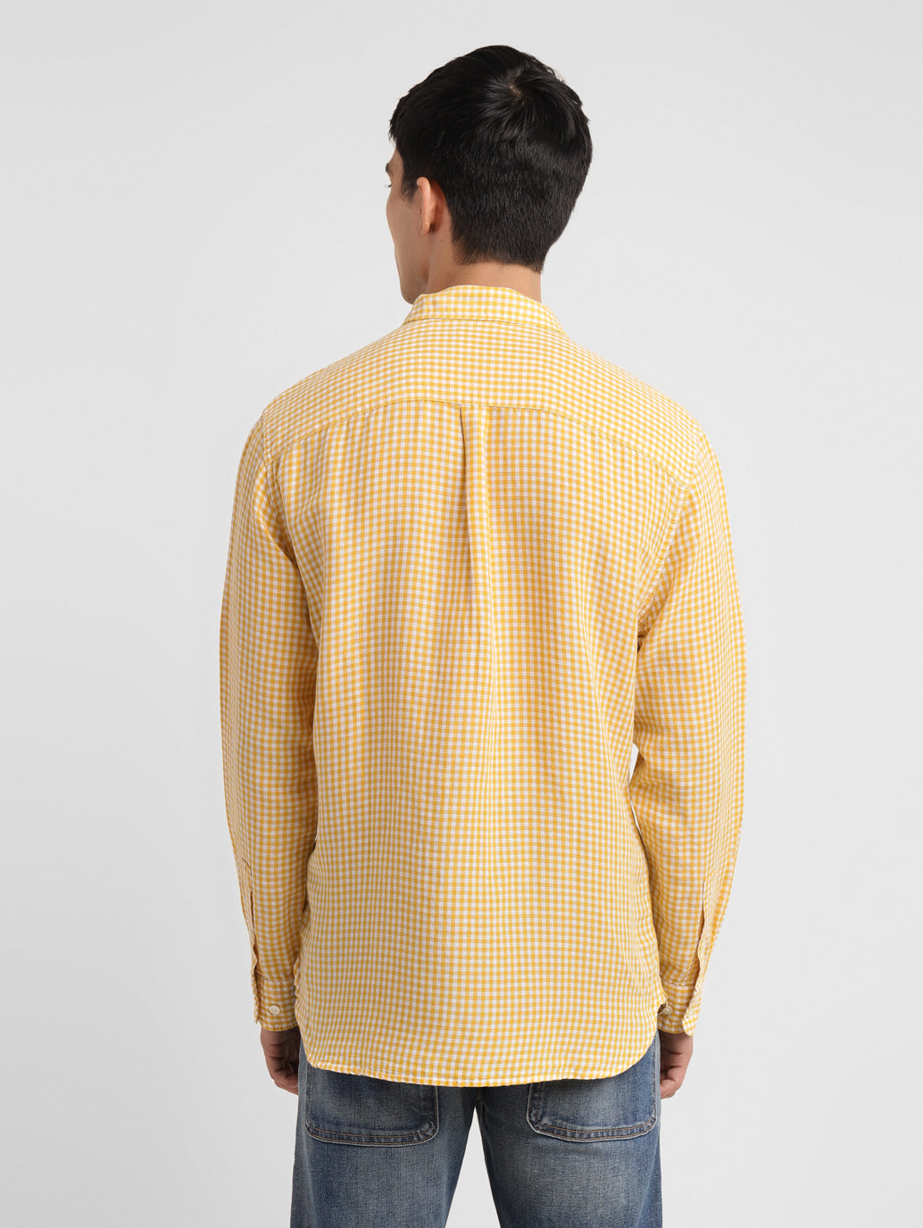 Men's Checkered Slim Fit Shirt - 9c321756-238f-4489-ba23-110b155fdf21 View