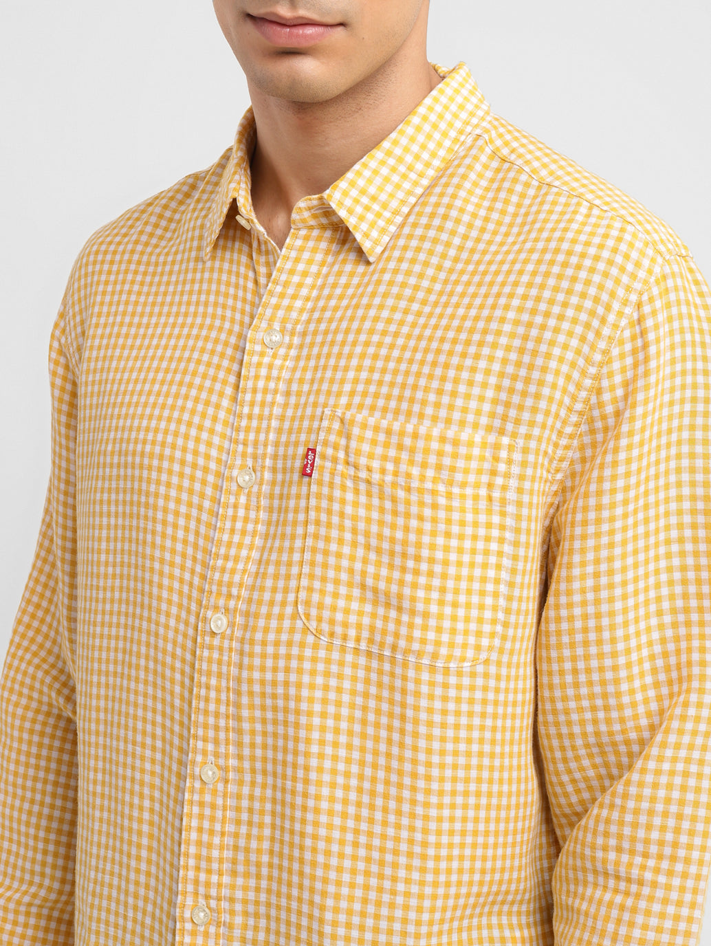 Men's Checkered Slim Fit Shirt - a991738a-baf9-4b41-9654-80da66e5f6a2 View