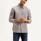 Men's Solid Slim Fit Linen Shirt - Styleshot View