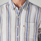 Men's Striped Slim Fit Dobby Shirt - 20 View