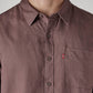 Men's Solid Slim Fit Linen Shirt - 20 View