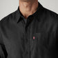 Men's Solid Slim Fit Shirt - Detail View