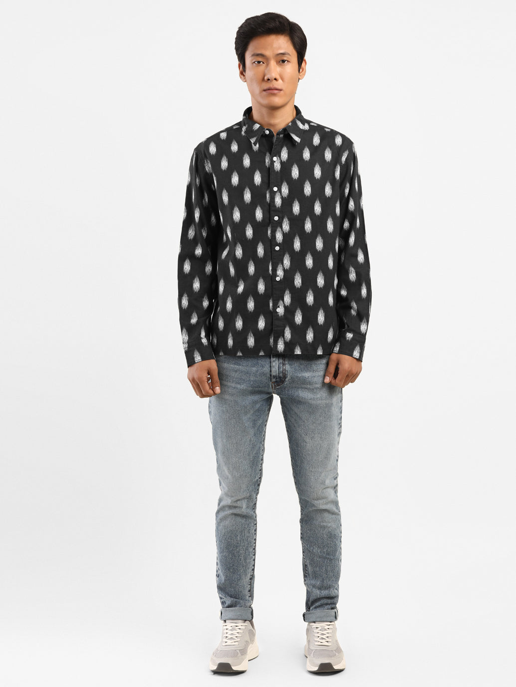 Men's Printed Regular Collar Shirt - add91f49-797d-4c74-82f1-311473b0b850 View