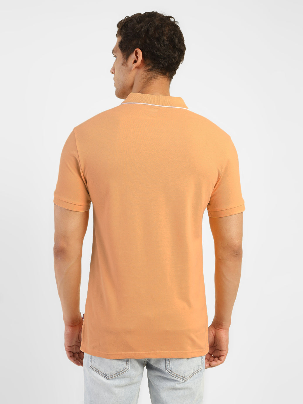 Men's Solid Polo T-shirt - 1bf1508e-31d7-4535-8ec9-d3fe34c0dcc4 View