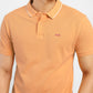 Men's Solid Polo T-shirt - FrontDetails View