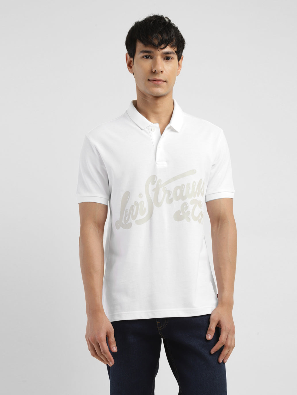 Men's Brand Logo Polo T-shirt - a8a8f8ef-0924-4c7c-8709-47e758157fda View