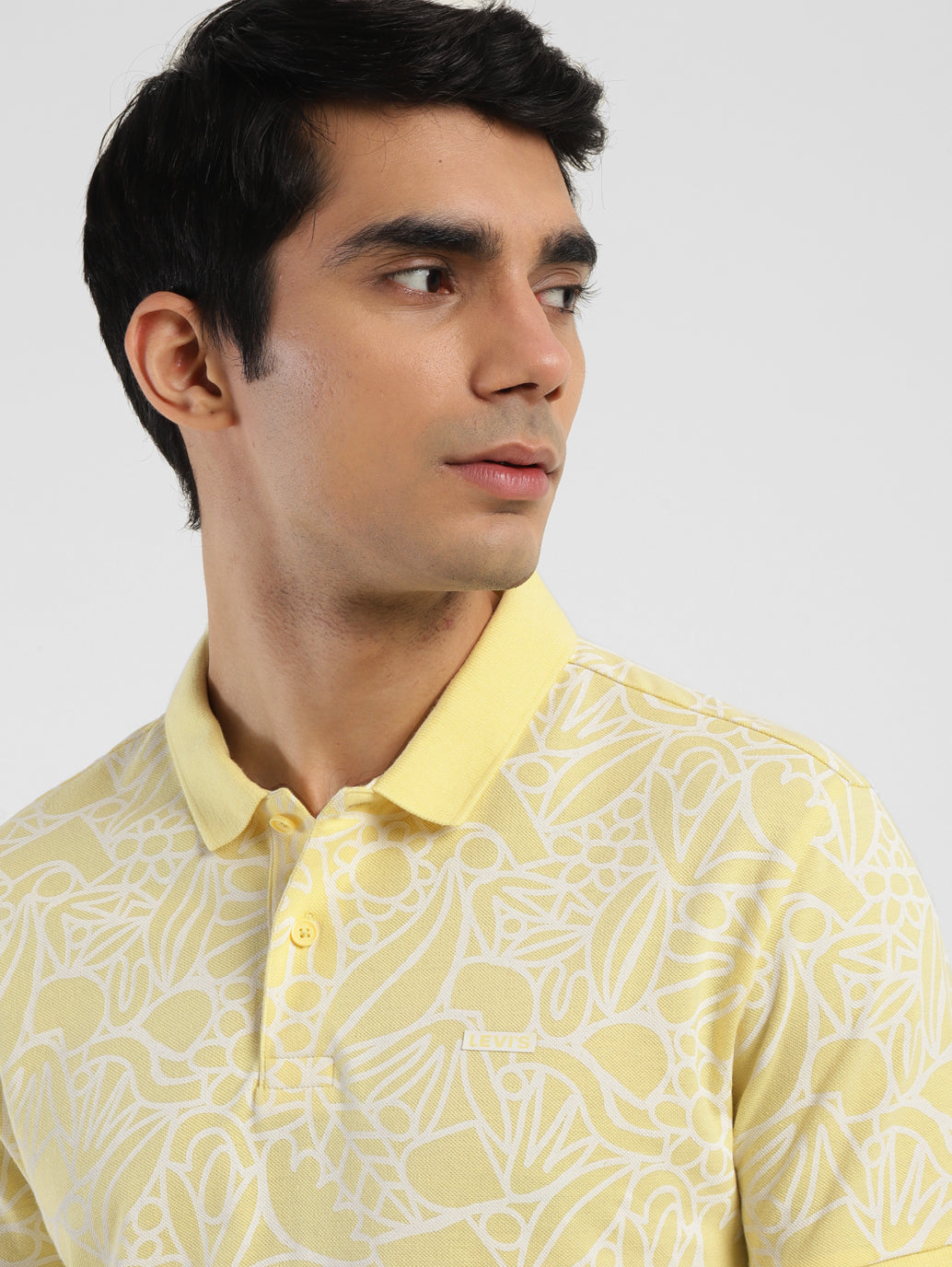 Men's Printed Polo T-shirt - 5e508178-bcb3-462f-bd4f-0bd33bd05144 View