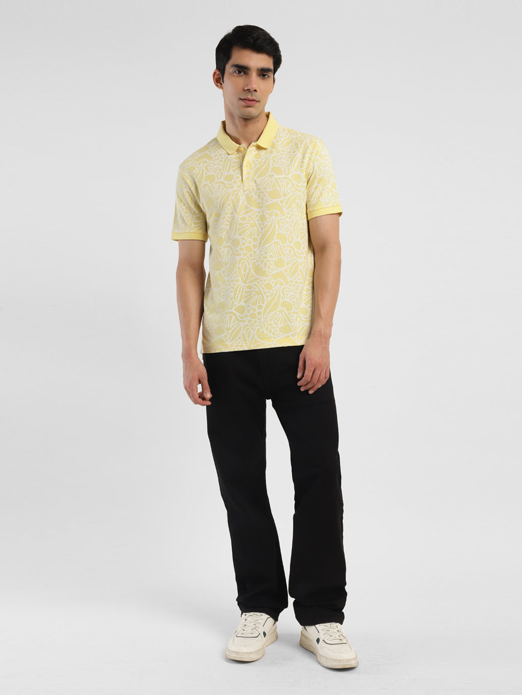 Men's Printed Polo T-shirt - d9c3446c-bbb8-45cd-9560-3546154dbb59 View