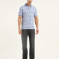 Men's Printed Polo T-shirt - ModelFront View