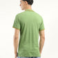 Men's Solid Polo T-Shirt - Back View
