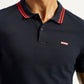 Men's Solid Polo T-Shirt - Detail View