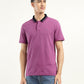 Men's Solid Polo T-Shirt - Front View