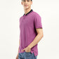 Men's Solid Polo T-Shirt - Side View