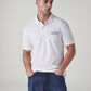 Men's Graphic Print Slim Fit Pique Polo T-Shirt - Styleshot View