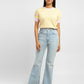 Women's 70s Blue Flared Fit High Rise Jeans - 12248527-c570-4c9b-93a0-87830235bdd8 View