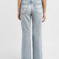 Women's 70s Blue Flared Fit High Rise Jeans - 7ace19ef-388d-47ee-944d-ec191805b8b8 View