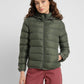 Women's Solid Hooded Quilted Jacket - fd5b24e3-2297-42d2-b452-5a8864ad37c9 View
