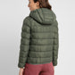 Women's Solid Hooded Quilted Jacket - ee5383ca-cbcd-4447-ab48-dd90c1cf1adb View