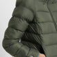 Women's Solid Hooded Quilted Jacket - 67108857-d10a-4243-b607-41916620aa63 View