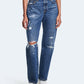 Women's 501'90 Blue Straight Fit High Rise Jeans - 676f1c6b-24df-463e-8e4b-76f61579eb8b View