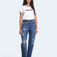Women's 501'90 Blue Straight Fit High Rise Jeans - c4844a2f-3376-4f95-8ea6-bf5459426ad0 View