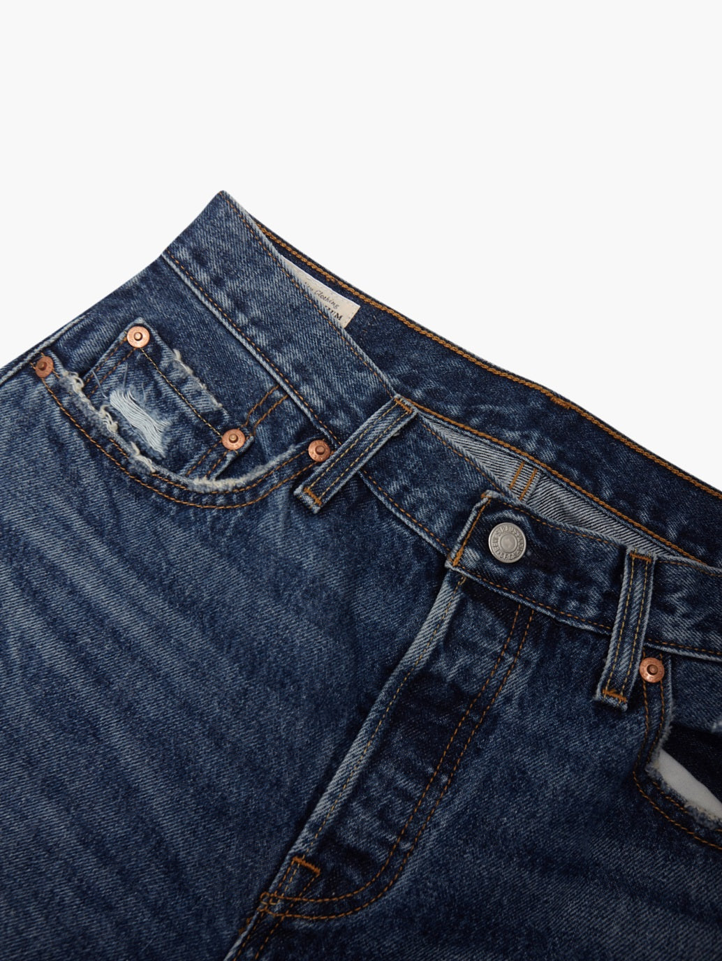 Women's 501'90 Blue Straight Fit High Rise Jeans - e61bae1a-42d2-45a4-8f56-aba465214f59 View