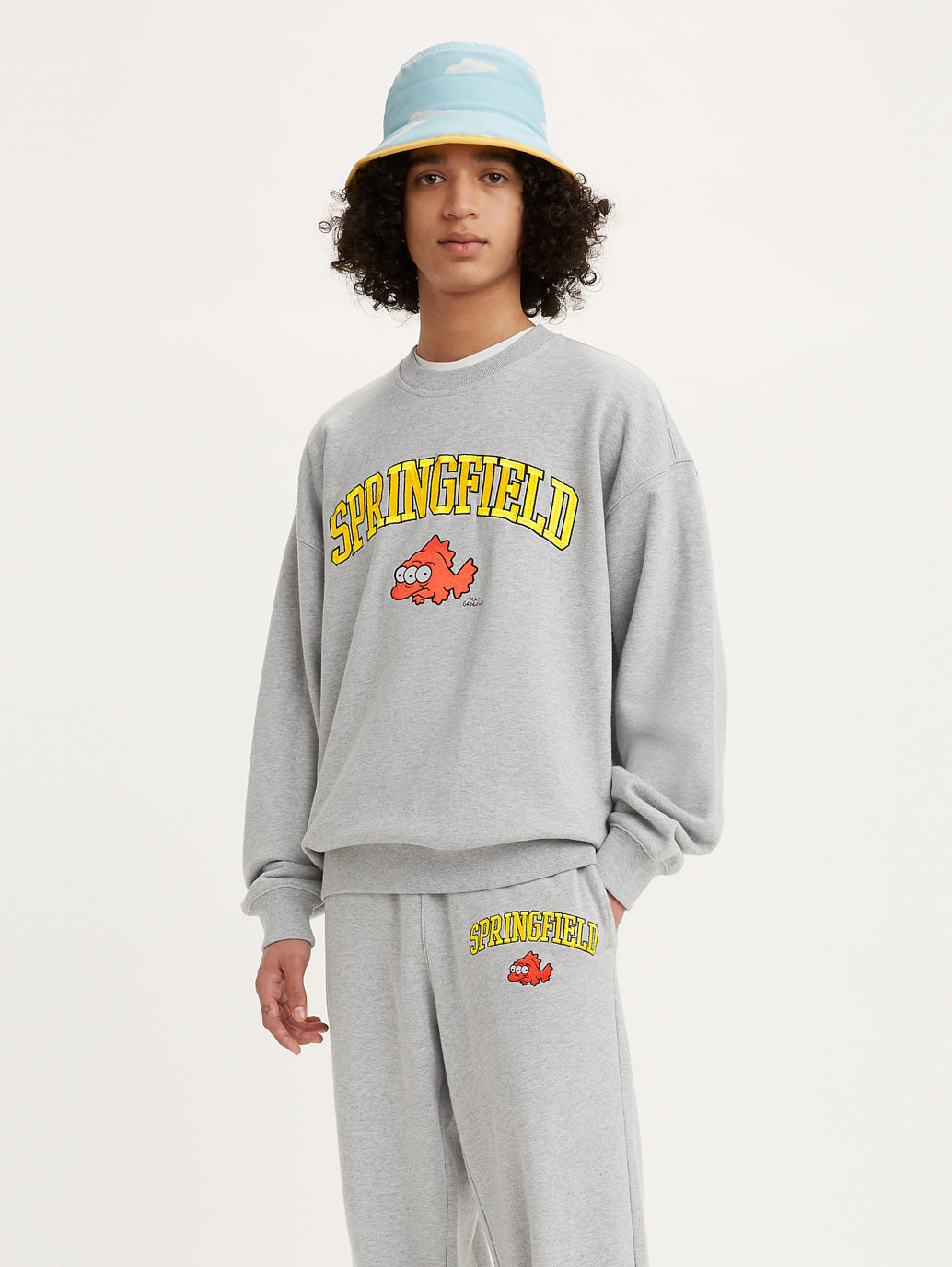 Men's Printed Crew Neck Sweatshirt - f2a32948-17a4-4c03-887c-5e4a9b4260ea View